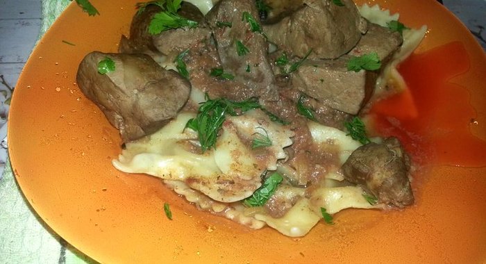 Каурма из печени