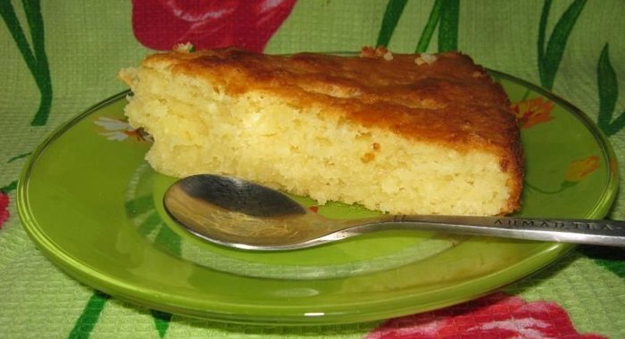 Пирог из творожного теста