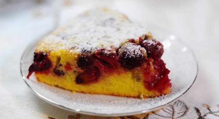 Венский пирог с вишней