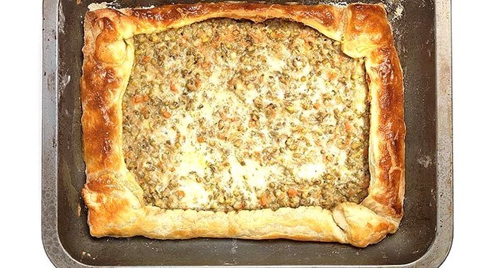 Пирог из гороха маш