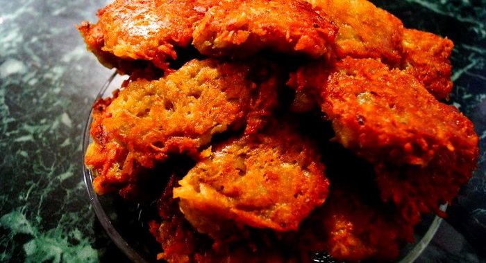 Постные драники