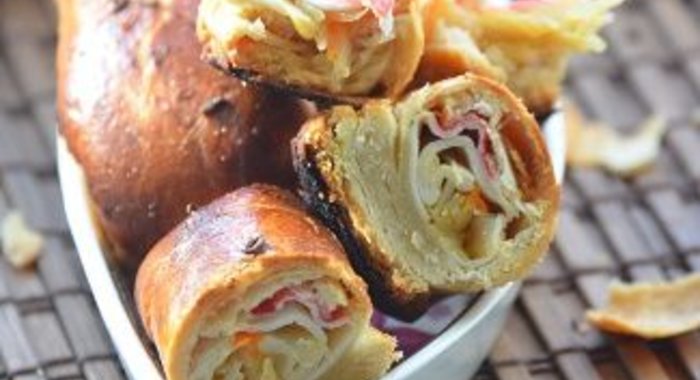 Пирожки-палочки с крабовыми палочками