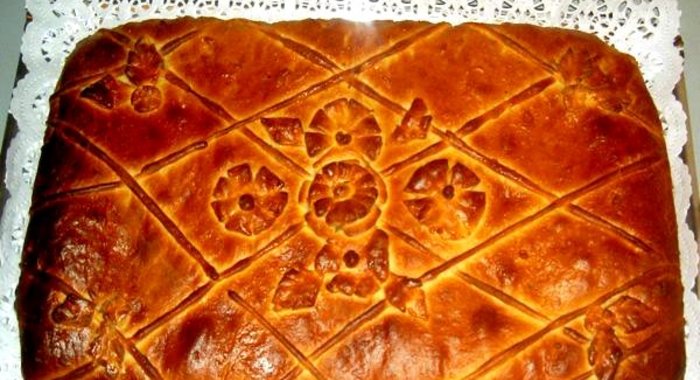 Бабушкин пирог с мясом