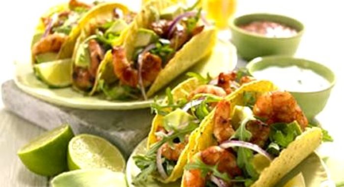 Тако с авокадо