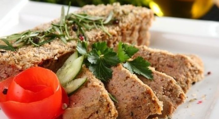 Террин из индейки и куриной печени