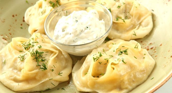 Заварное тесто для мантов