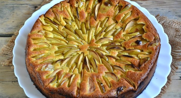 Корнуэльский яблочный пирог