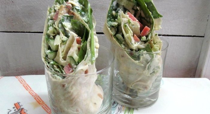 Фаршированный лаваш