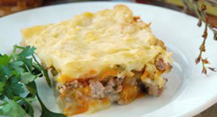 Пастуший пирог (Cottage pie)