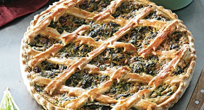 Пирог с одуванчиками