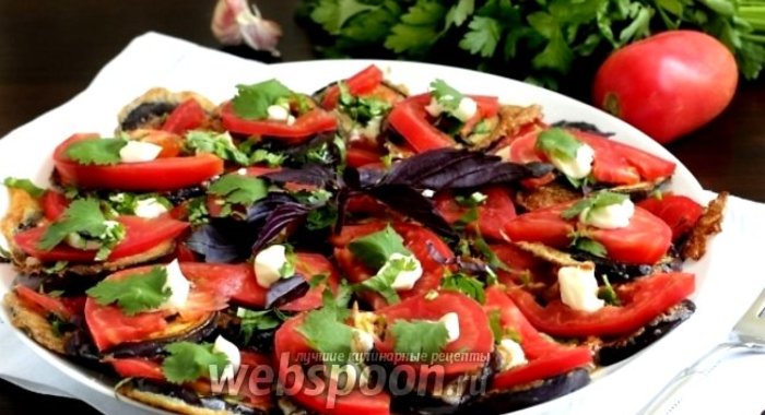 Закуска из баклажан по-восточному