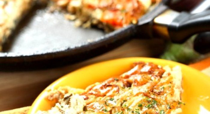 Баклажановый пирог по‑провански