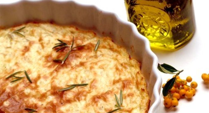 Картофельный пирог к мясу