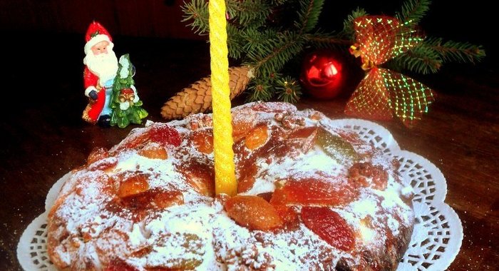 Болу Рей - королевский рождественский пирог