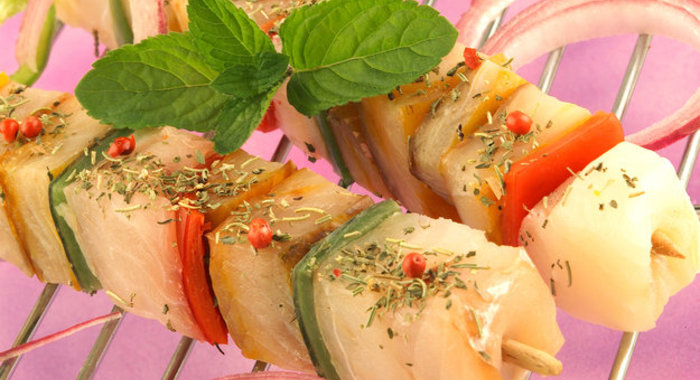 Треска на шпажках