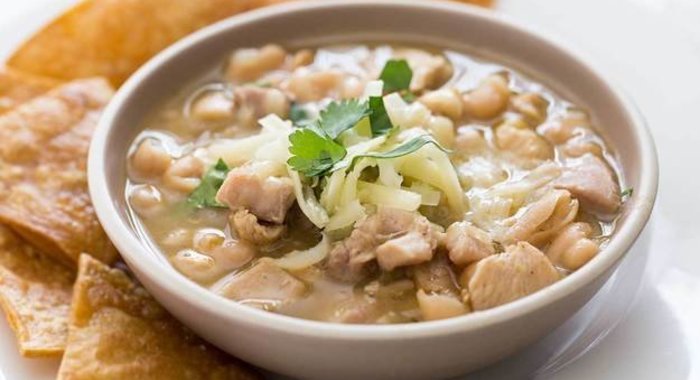 Курица с фасолью