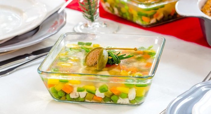 Заливное «Мозаика»