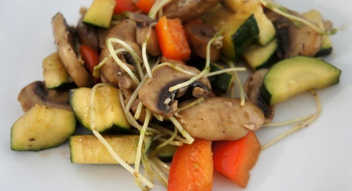 Гарнир в азиатском стиле