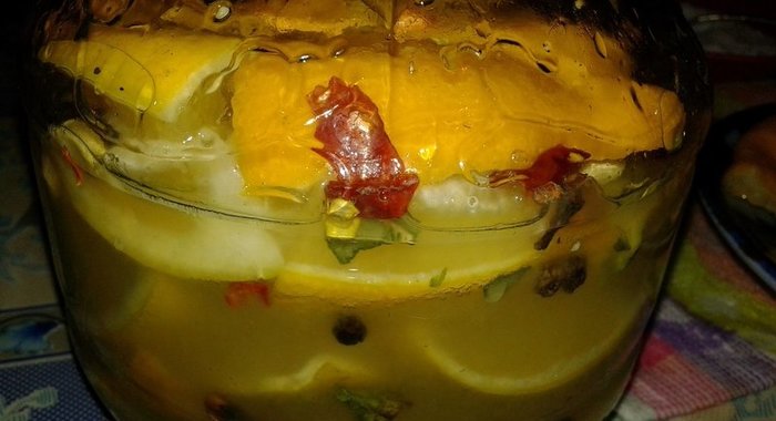 Соленые лимоны