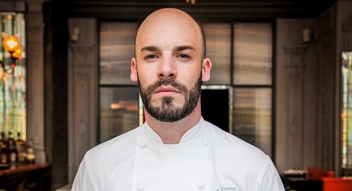 Блины из гречневой муки с рататуем и помидорами Черри конфи от Режиса Тригеля