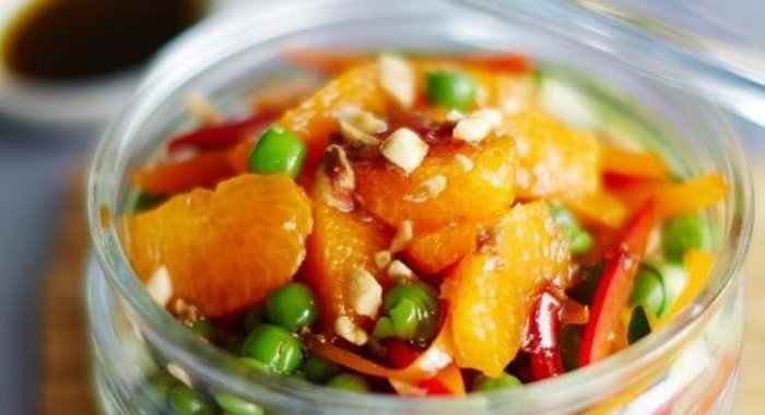 Азиатский салат в банке