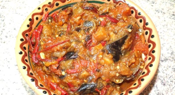 Баклажанная икра по-южнорусски