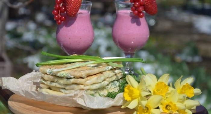 Плацинды с творогом