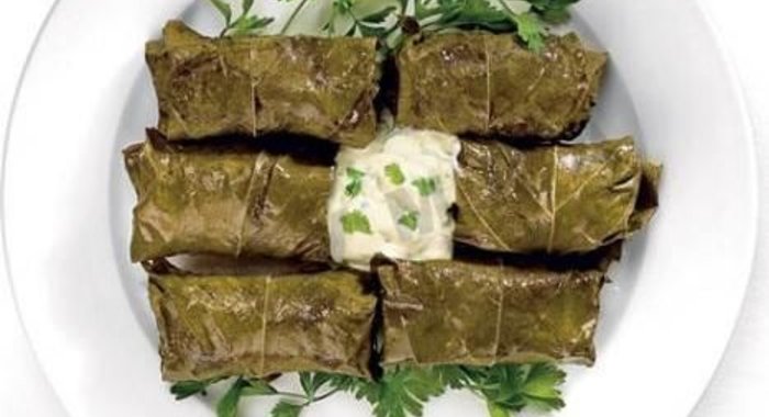 Голубцы из виноградных листьев по-еврейски