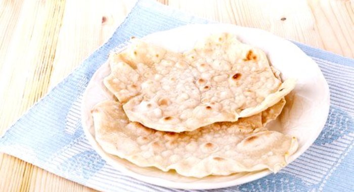 Пресные индийские чапати