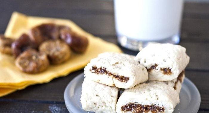 Итальянское печенье с инжиром