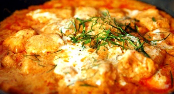 Курица карри в казане