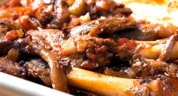 Баранья нога с тархуном