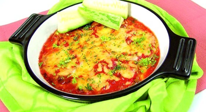 Гратен с яйцами по‑баскски