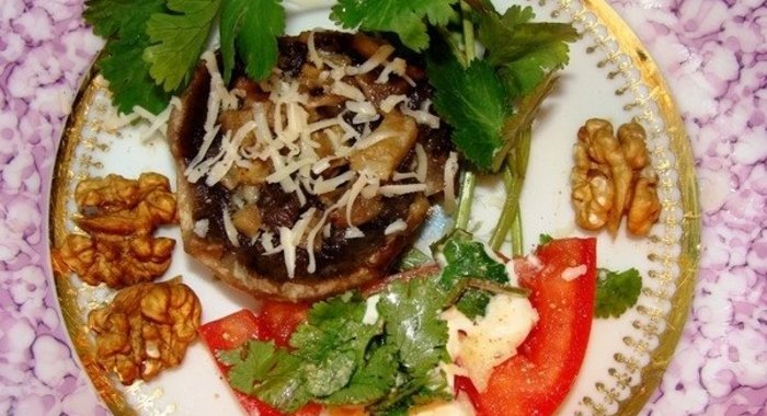 Закуска из шампиньонов