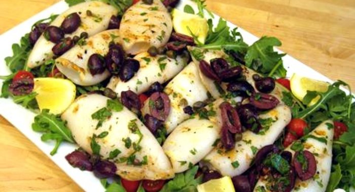 Салат Морская лагуна