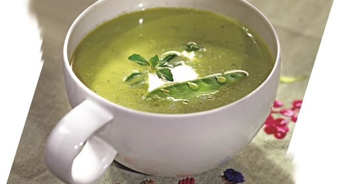 Ледяной гороховый суп