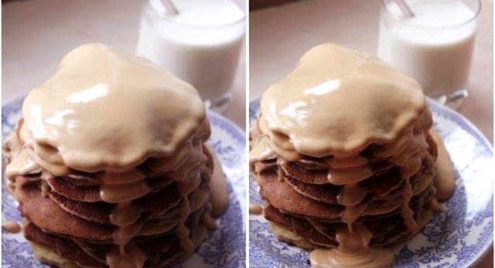 Панкейки с кремом