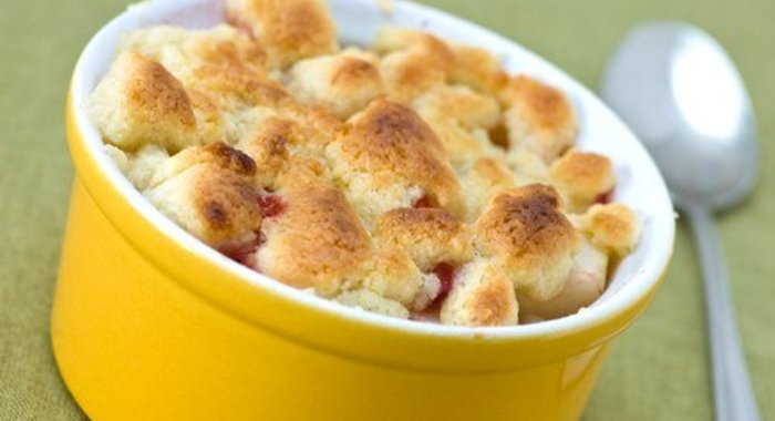 Запеканка из клубники