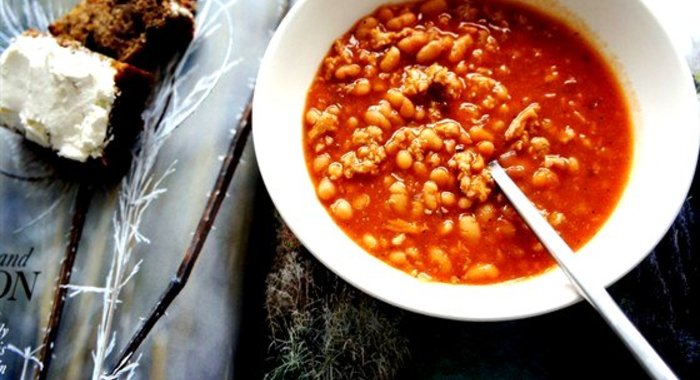 Чили кон карне с какао