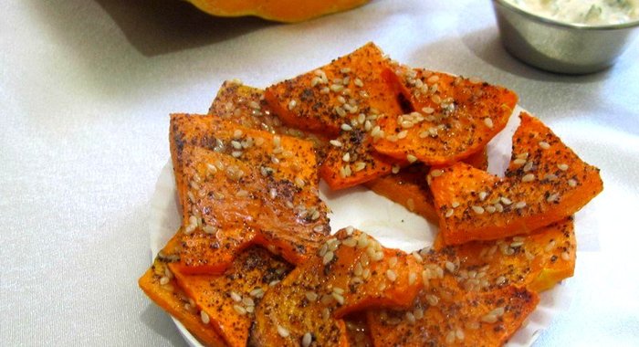 Тыквенные чипсы