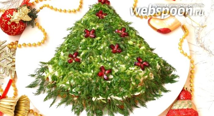 Салат новогодний «Ёлка»