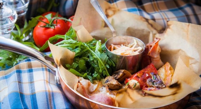 Фирменный омлет «Руккола»