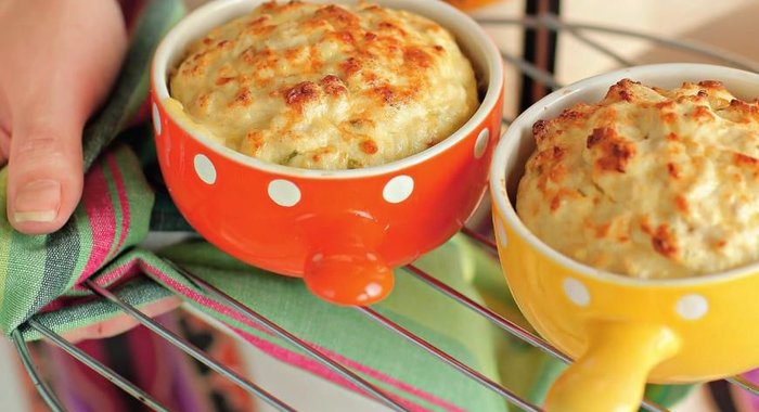 Куриное суфле с сельдереем