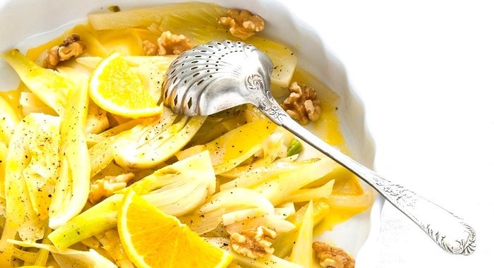 Салат с фенхелем и апельсином