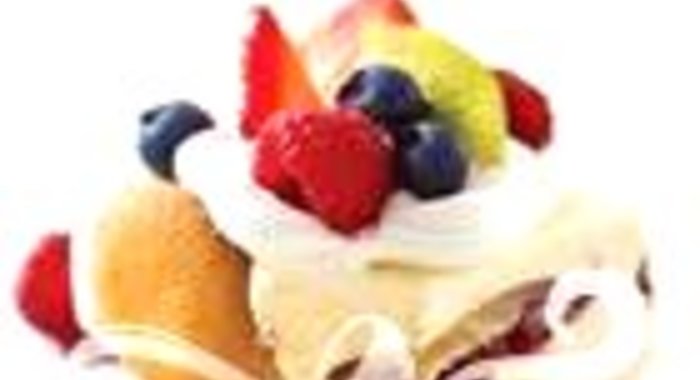 Лимон-малиновый мусс