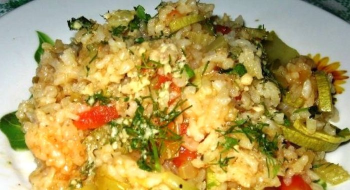 Ризотто с сыром Пармезан