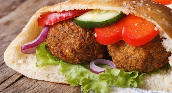 Фалафель с нутом и фасолью