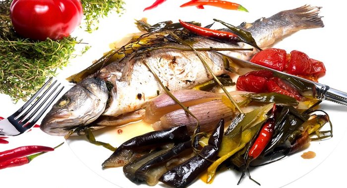 Рыба, запеченная в фольге