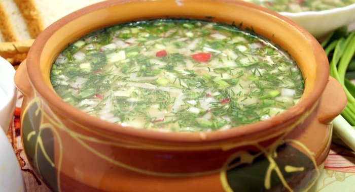 Окрошка овощная «Весенняя»