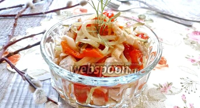 Салат «Визит в Сеул»